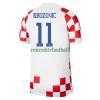 Maillot de Supporter Croatie Brozovic 11 Domicile Coupe du Monde 2022 Pour Homme